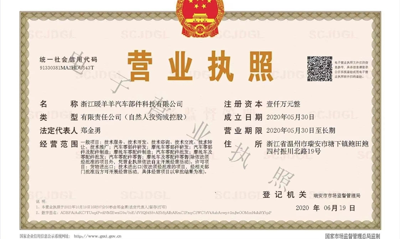 Business license