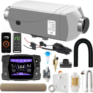 12V 10kW Diesel Heater with Brushless Motor Bluetooth Remote Control