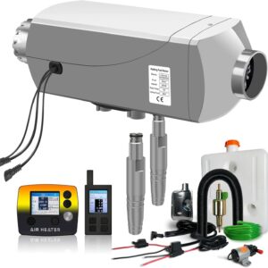 8kW Diesel Heater 12V,All in One Water Air Heating for RVs, Trucks,Ships
