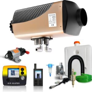 7kW Diesel Water Heater 12V Air Heater All-in-ONE Remote Control